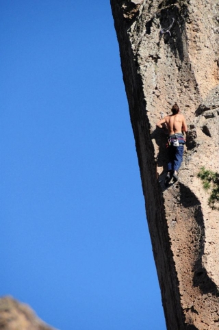 Escalada en el rancho